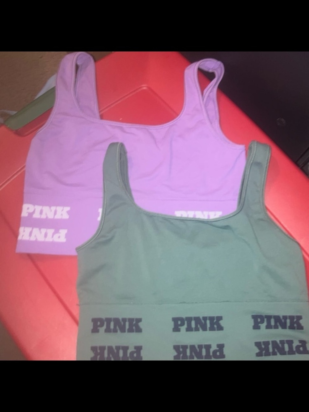 PINK Victoria's Secret Seamless Sports Bras